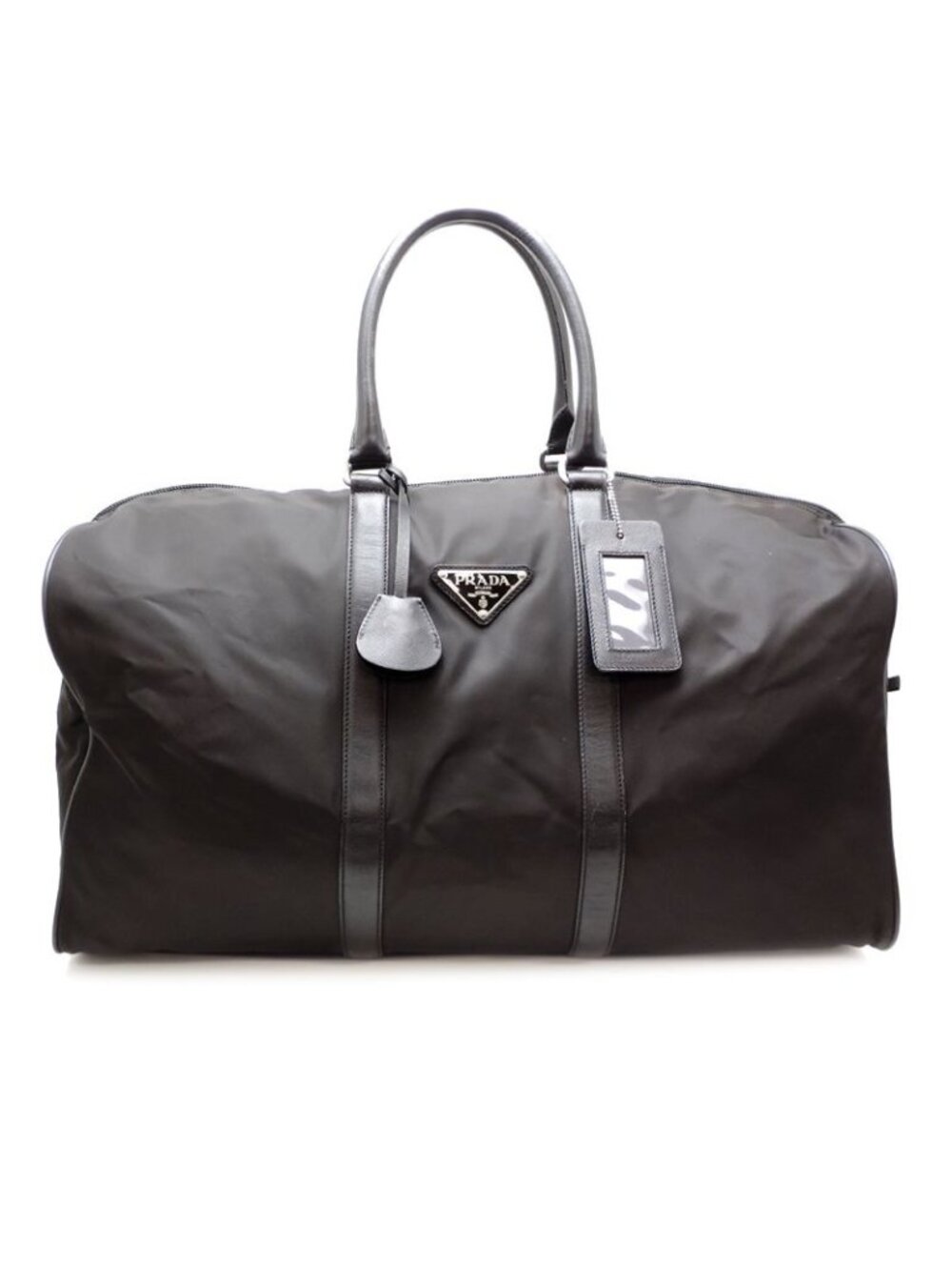 Prada Boston Bag Travel Bags Black